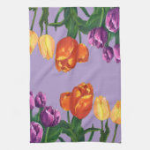 Linge De Cuisine Spring Tulips Kitchen Towels (Vertical)