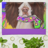 Linge De Cuisine Springer Spaniel Anglais (Plié)