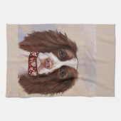 LINGE DE CUISINE SPRINGER SPANIEL ANGLAIS        (Horizontal)
