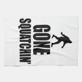 Linge De Cuisine Squatchin allé (Horizontal)