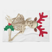 Linge De Cuisine squelette cauchemar noël (Horizontal)