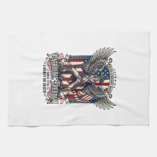 Linge De Cuisine Squelette de guerre révolutionnaire patriotique so