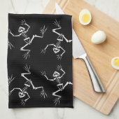 Linge De Cuisine Squelettes de grenouille (Quart Plié)