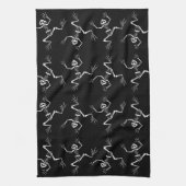 Linge De Cuisine Squelettes de grenouille (Vertical)