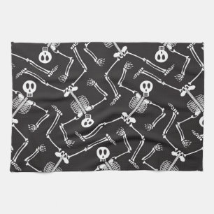 Linge De Cuisine Squelettes drôles de Halloween