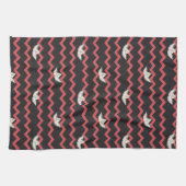 Linge De Cuisine SS Georgie Boat Chevron Motif (Horizontal)