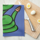 Linge De Cuisine Sssssup ! Serpent (Quart Plié)