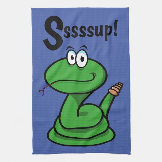 Linge De Cuisine Sssssup ! Serpent (Vertical)