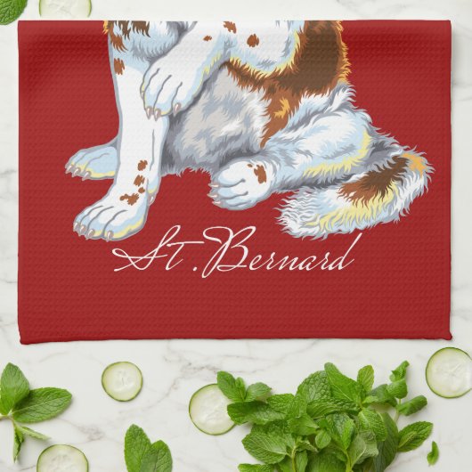 Linge De Cuisine St Bernard (Plié)