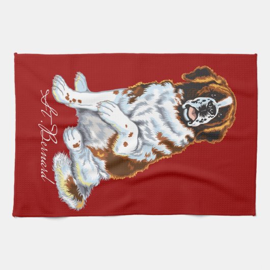 Linge De Cuisine St Bernard (Horizontal)