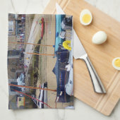 Linge De Cuisine St Ives les Cornouailles Angleterre (Quart Plié)