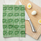 Linge De Cuisine St. Patricks Day Lucky Green Lips (Quart Plié)