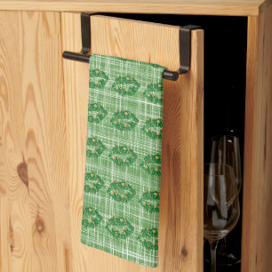 Linge De Cuisine St. Patricks Day Lucky Green Lips