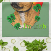 Linge De Cuisine Staffordshire Bull Terrier St patrick (Plié)
