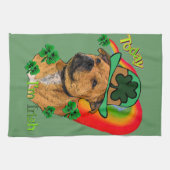 Linge De Cuisine Staffordshire Bull Terrier St patrick (Horizontal)