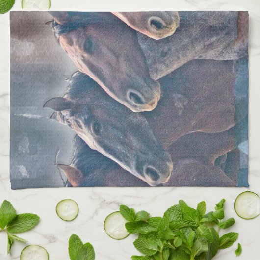 Linge De Cuisine Stampede (Plié)