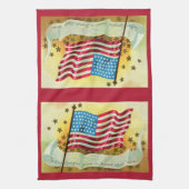 Linge De Cuisine Star Spangled Banner American Flag Kitchen Towel (Vertical)