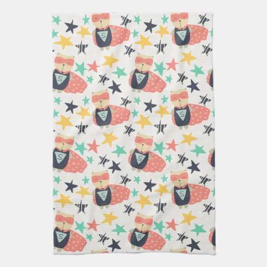 Linge De Cuisine Star Super Hero (Vertical)