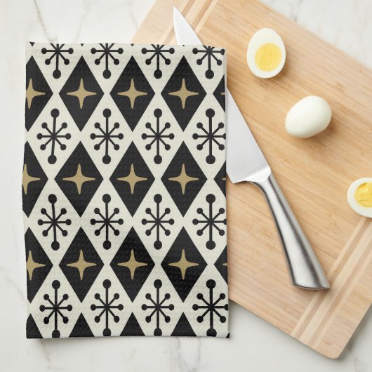 Linge De Cuisine Starburst Pattern (Quart Plié)