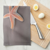 Linge De Cuisine Starfish sur la plage (Quart Plié)