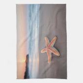 Linge De Cuisine Starfish sur la plage (Vertical)