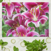 Linge De Cuisine Stargazer Lilies (Plié)