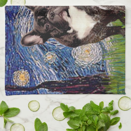 Linge De Cuisine Starry Night (Plié)