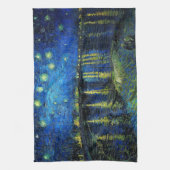 Linge De Cuisine Starry Night Over the Rhone par Vincent Van Gogh (Vertical)