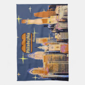 Linge De Cuisine Starry Night Philadelphia, Fromage Steak (Vertical)