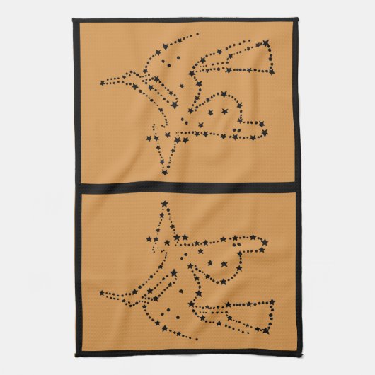 Linge De Cuisine Starry Witch (Vertical)