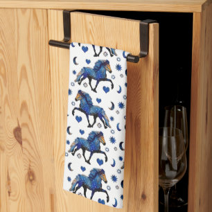 Linge De Cuisine Stary Night Charismatic Tolting cheval islandais