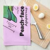 Linge De Cuisine statistiques Pêche-faites face de perruche (Quart Plié)