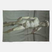 Linge De Cuisine Statue de David de Michel-Ange (Horizontal)