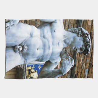Linge De Cuisine Statue de Florence de David avec la citation