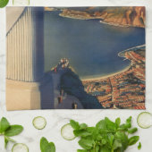 Linge De Cuisine Statue du Christ Rédempteur, Rio De Janeiro, Brési (Plié)