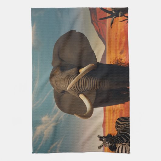 Linge De Cuisine Stature de Majestic (Vertical)