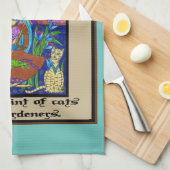 Linge De Cuisine Ste Gertrude de Nivelles Tea Towel (Quart Plié)