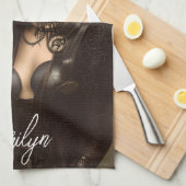 Linge De Cuisine Steampunk Cacher Les Yeux Oeuvres D'Art Originales (Quart Plié)