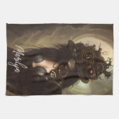 Linge De Cuisine Steampunk Cacher Les Yeux Oeuvres D'Art Originales (Horizontal)