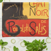 Linge De Cuisine Steinlen : Conversation Noir (Plié)