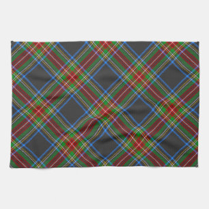 Linge De Cuisine Stewart Stuart Clan Tartan Plaid