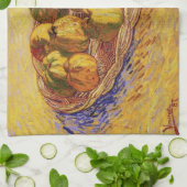 Linge De Cuisine Still Life, Panier de pommes de Vincent van Gogh (Plié)