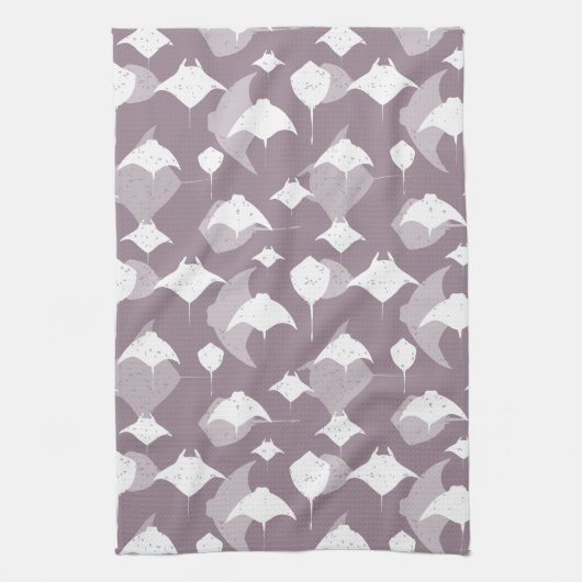 Linge De Cuisine Stingray et Manta Rays Ocean Theme (Vertical)