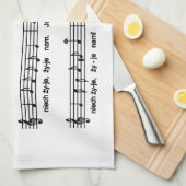 Linge De Cuisine Sto Lat ! Chanson (Quart Plié)