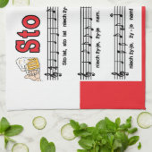 Linge De Cuisine Sto Lat ! Chanson Avec Beer Mugs (Plié)