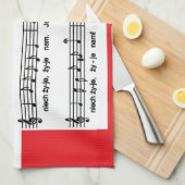 Linge De Cuisine Sto Lat ! Chanson Avec Beer Mugs (Quart Plié)