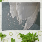 Linge De Cuisine Stolzer de Geschirrtuch Schwan mit Lichtsternchen (Plié)
