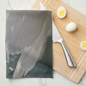 Linge De Cuisine Stolzer de Geschirrtuch Schwan mit Lichtsternchen (Quart Plié)