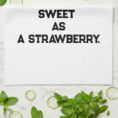 Linge De Cuisine Strawberry Kitchen Towel | Cute Fruit-Themed (Plié)