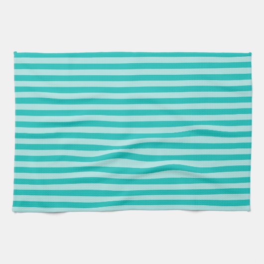Linge De Cuisine Striped green  All-Over Print Apron (Horizontal)
